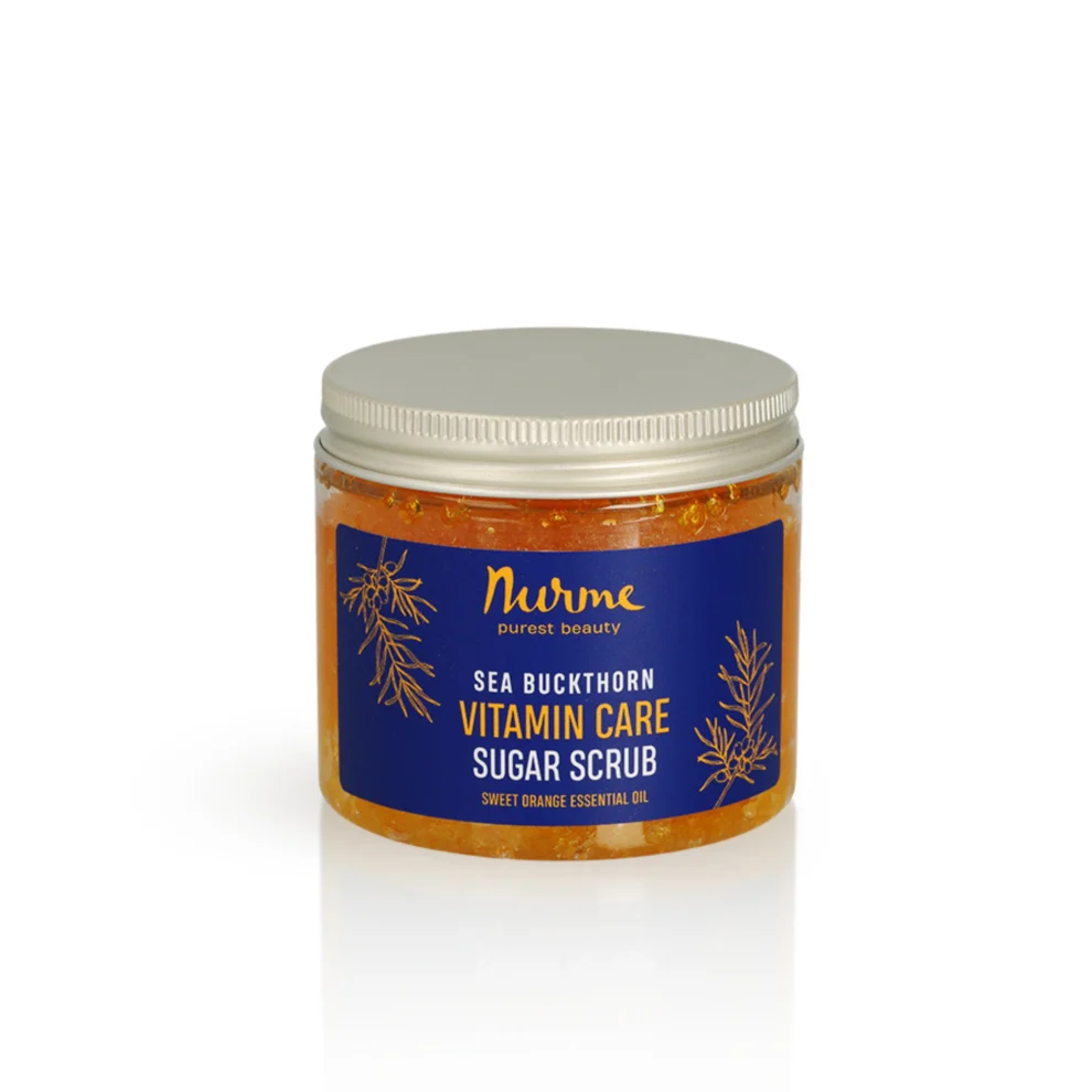 Witaminowy odżywczy peeling do ciała z rokitnikiem